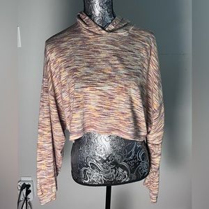 Long sleeve crop sweater